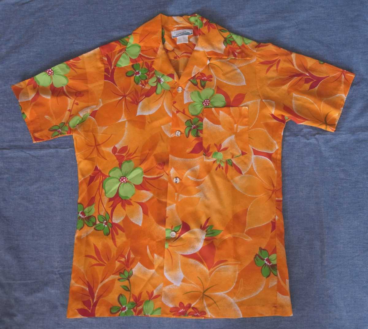 70s ビンテージ Penneys ペニーズ hawaii アロハシャツ USA アメリカ製 VINTAGE マッコイズ RRL 西海岸 サンサーフ　model ウエアハウス_画像4