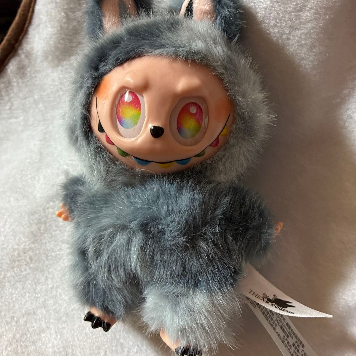 ラブブ labubu×how2work ぬいぐるみ HOW2WORK LABUBU 狼 ぬいぐるみ グレー｜Yahoo!フリマ（旧PayPay