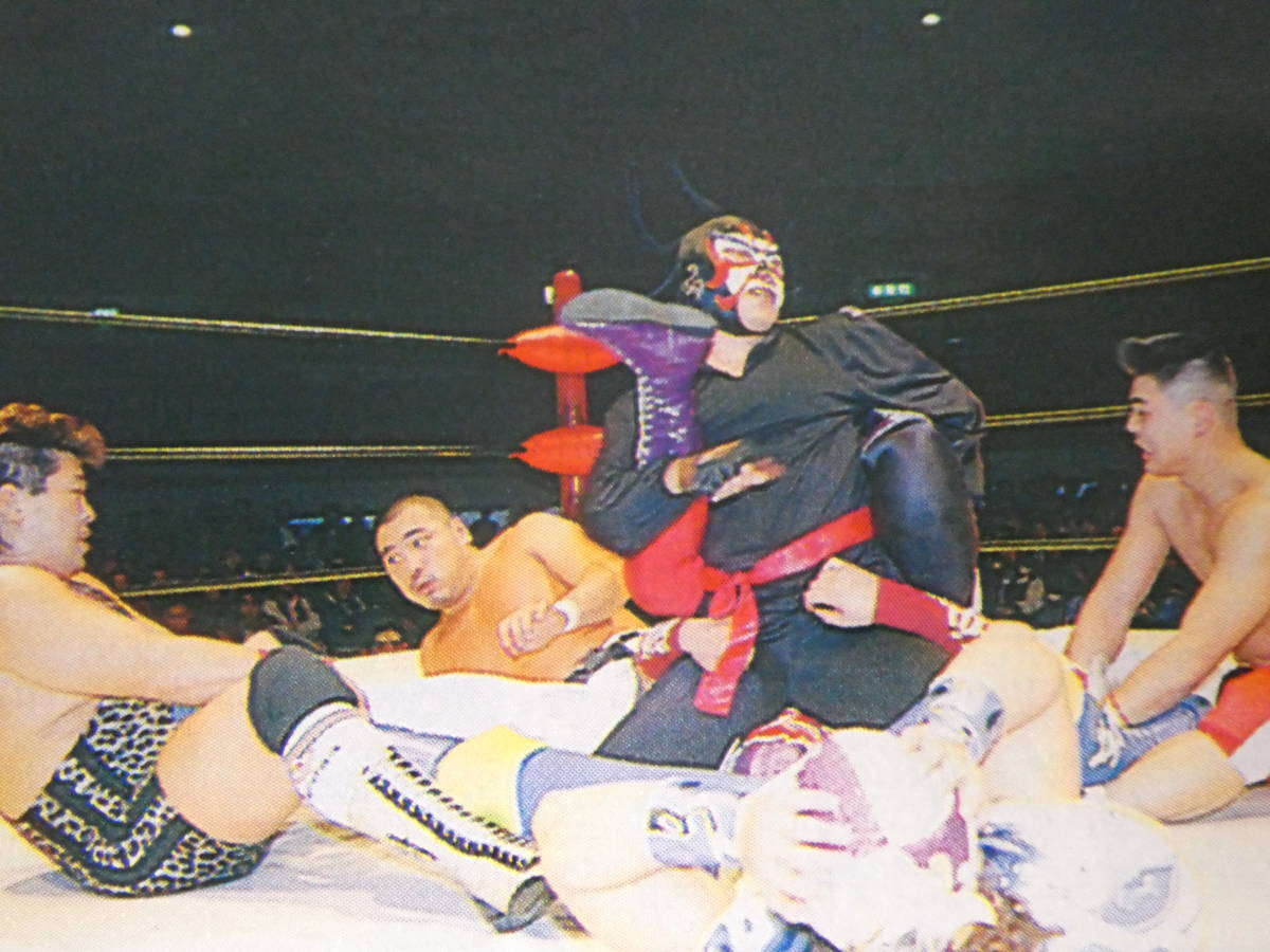 週刊プロレス1994年2月1日号　みちのくプロレス札幌初進出、グレート・サスケ&SATO&TAKAみちのくVSデルフィン&新崎人生&愚乱浪花、ヨネ原人_画像1