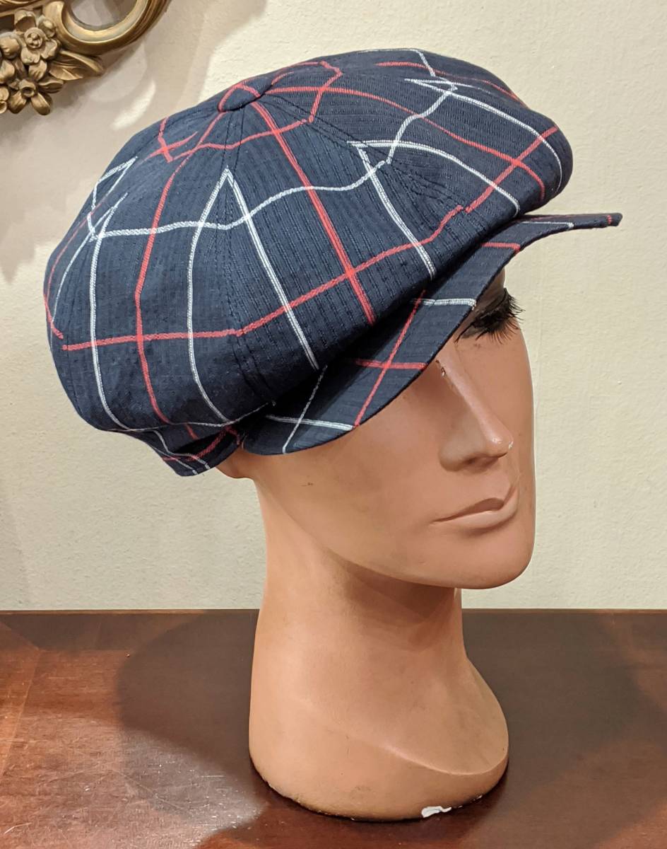  Vintage ткань использование 30*s40*s способ Casquette / кимоно юката крепдешин хлопок Showa Retro античный SWING Europe Франция Work ΓOT