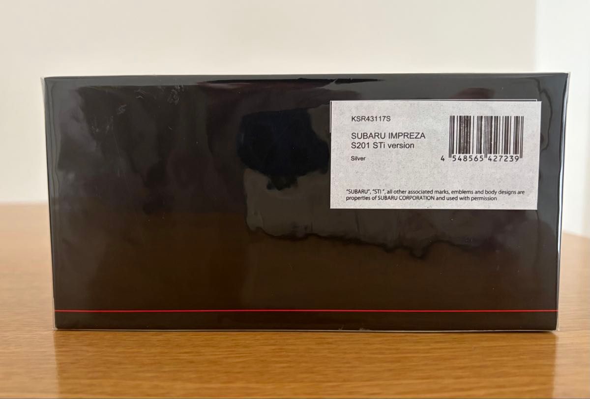 絶版 新品 未開封 KYOSHO 京商 1/43 スバル インプレッサ S201