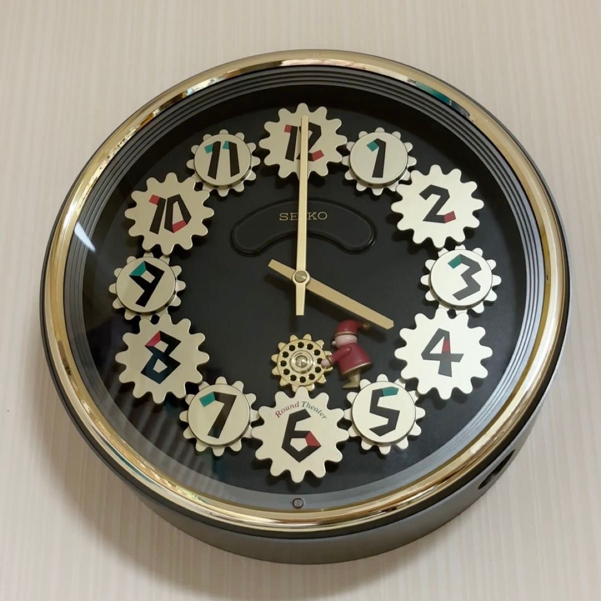 SEIKO セイコー からくり時計 掛け時計 ラウンドシアター RE514N ファンタジア FANTASIA メロディ レトロ