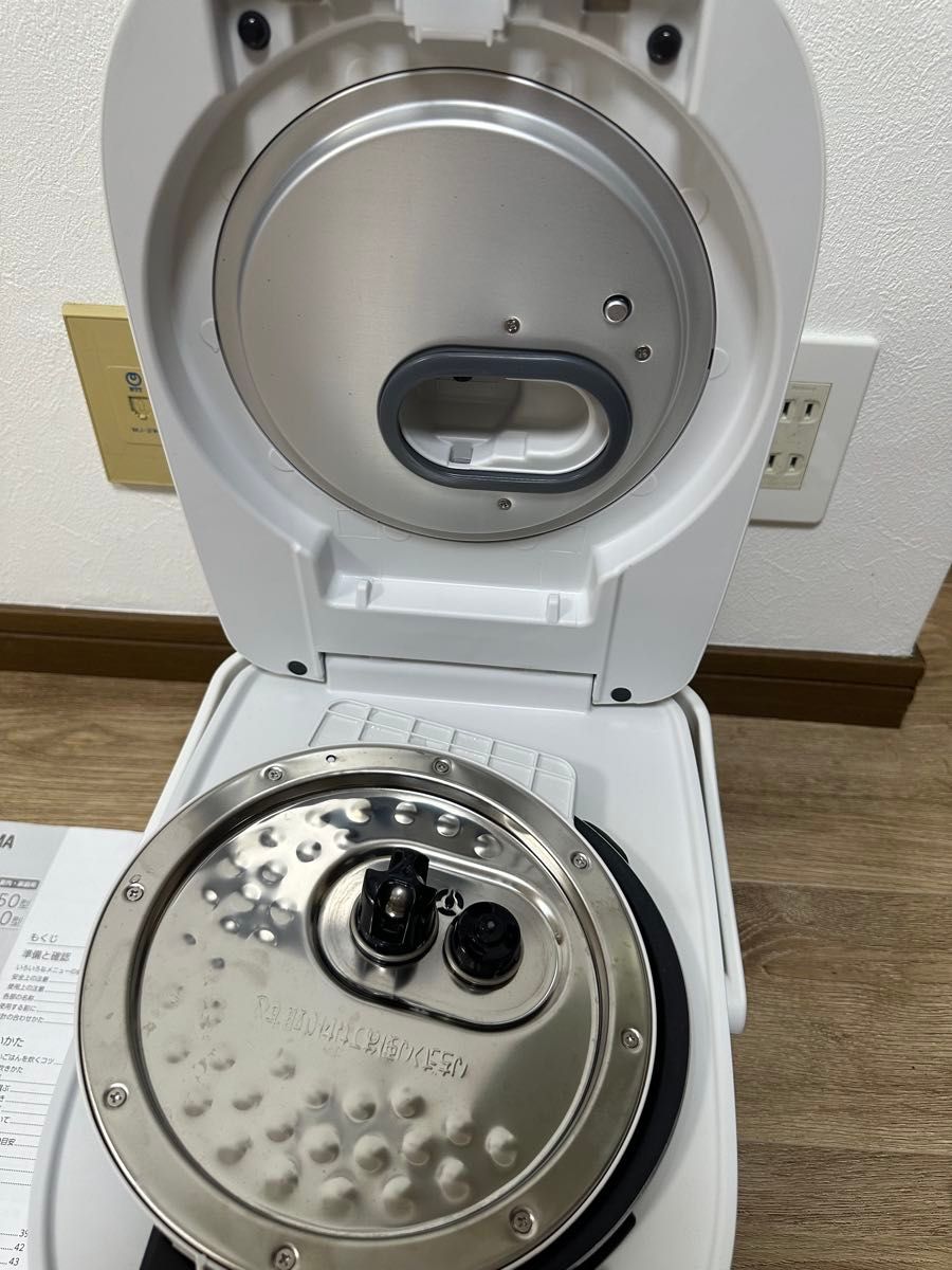 アイリスオーヤマ 圧力IHジャー炊飯器 RC-PDA50-W 2024年製 楽天市場】【公式】炊飯器 5.5合 一人暮らし 圧力IHジャー RC