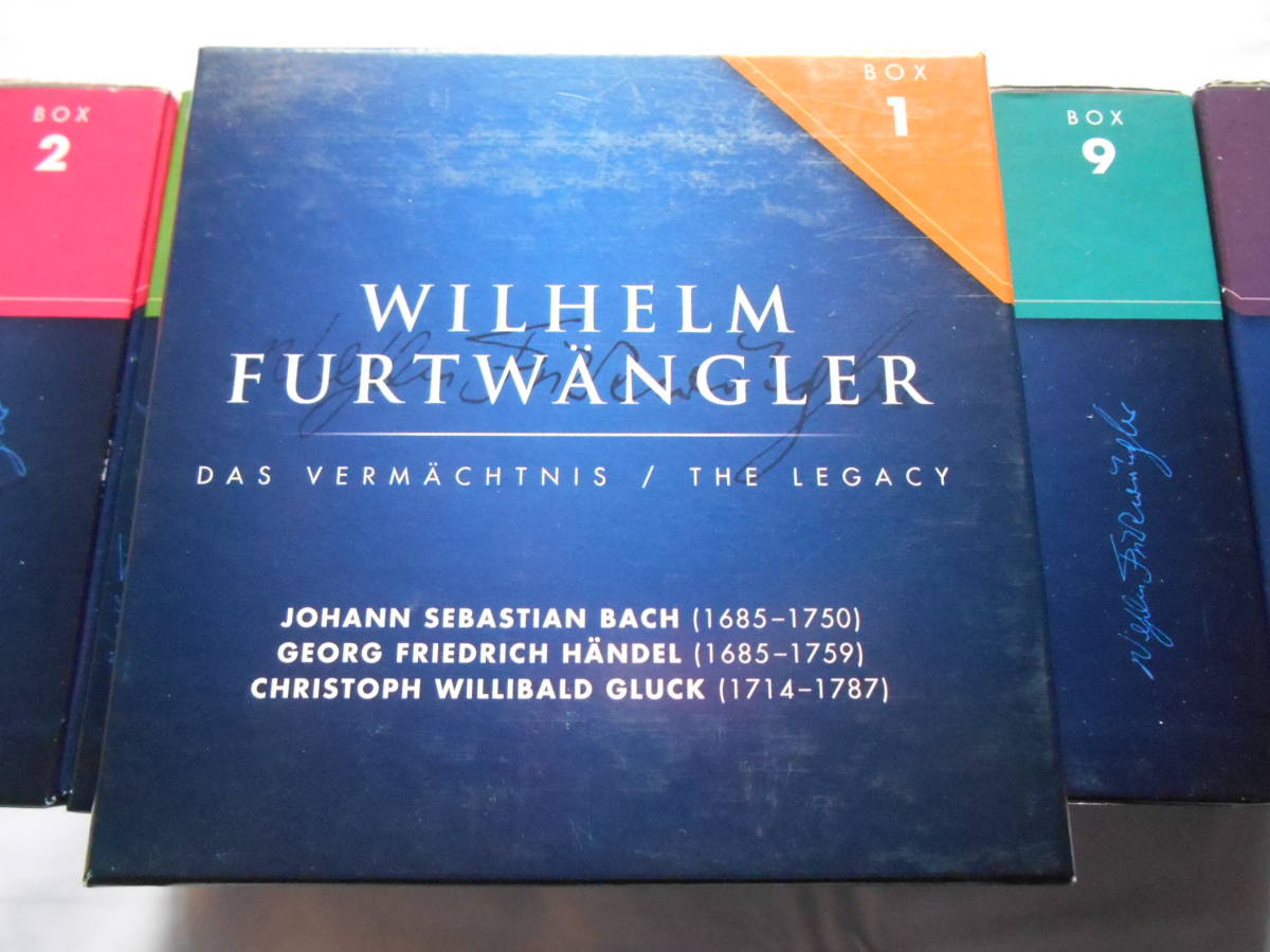直営ストア フルトヴェングラー FURTWANGLER The Legacy 107CD 