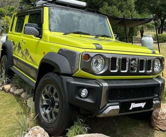 スズキ純正 ジムニー シエラ ノマド フロントバンパースキッドプレート アルミ縞 スズキ純正 ジムニー シエラ ノマド フロントバンパースキッド