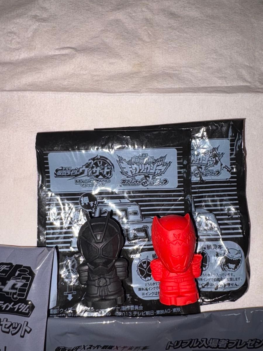 仮面ライダーウィザード フォーゼ 超電王 入場者特典 デネブ