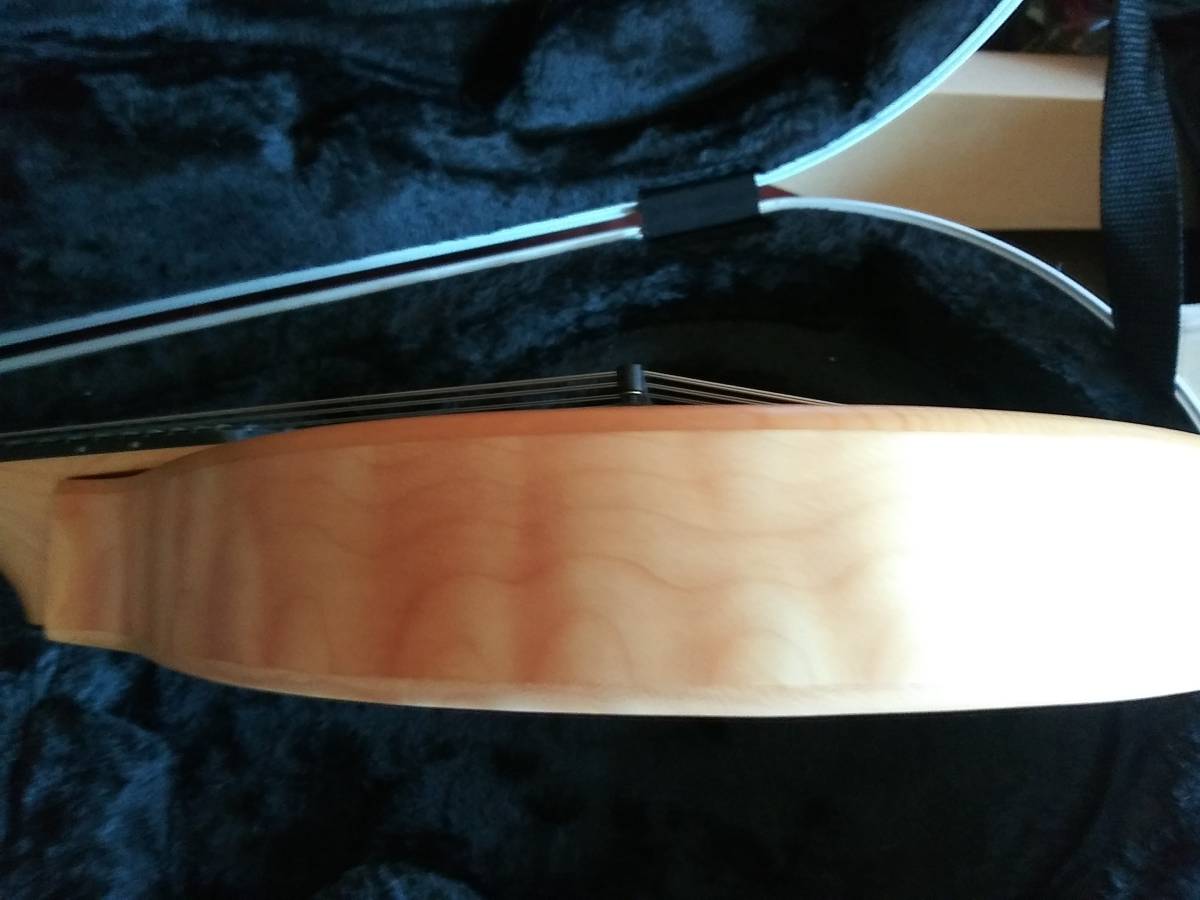  bleed Rav Quartz Oregon USA shaving (formation process during milling) top! beautiful quilt Maple! banjo killer 