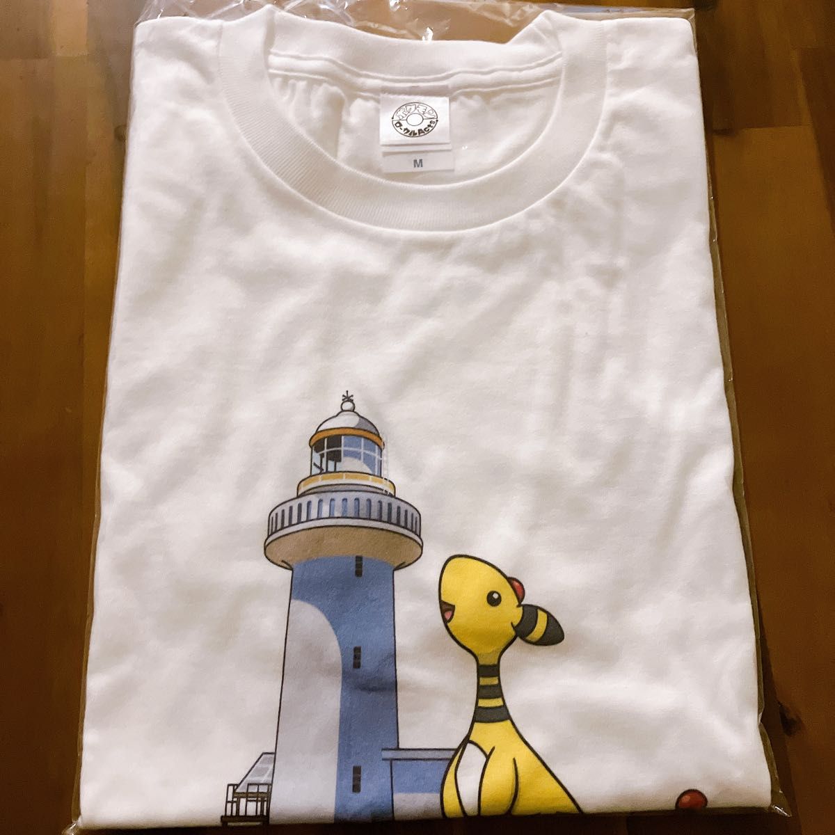 ポケモン デンリュウ 長崎 Tシャツ Lサイズ ながさき未来応援ポケモン 長崎限定 デンリュウ Tシャツ 大瀬崎
