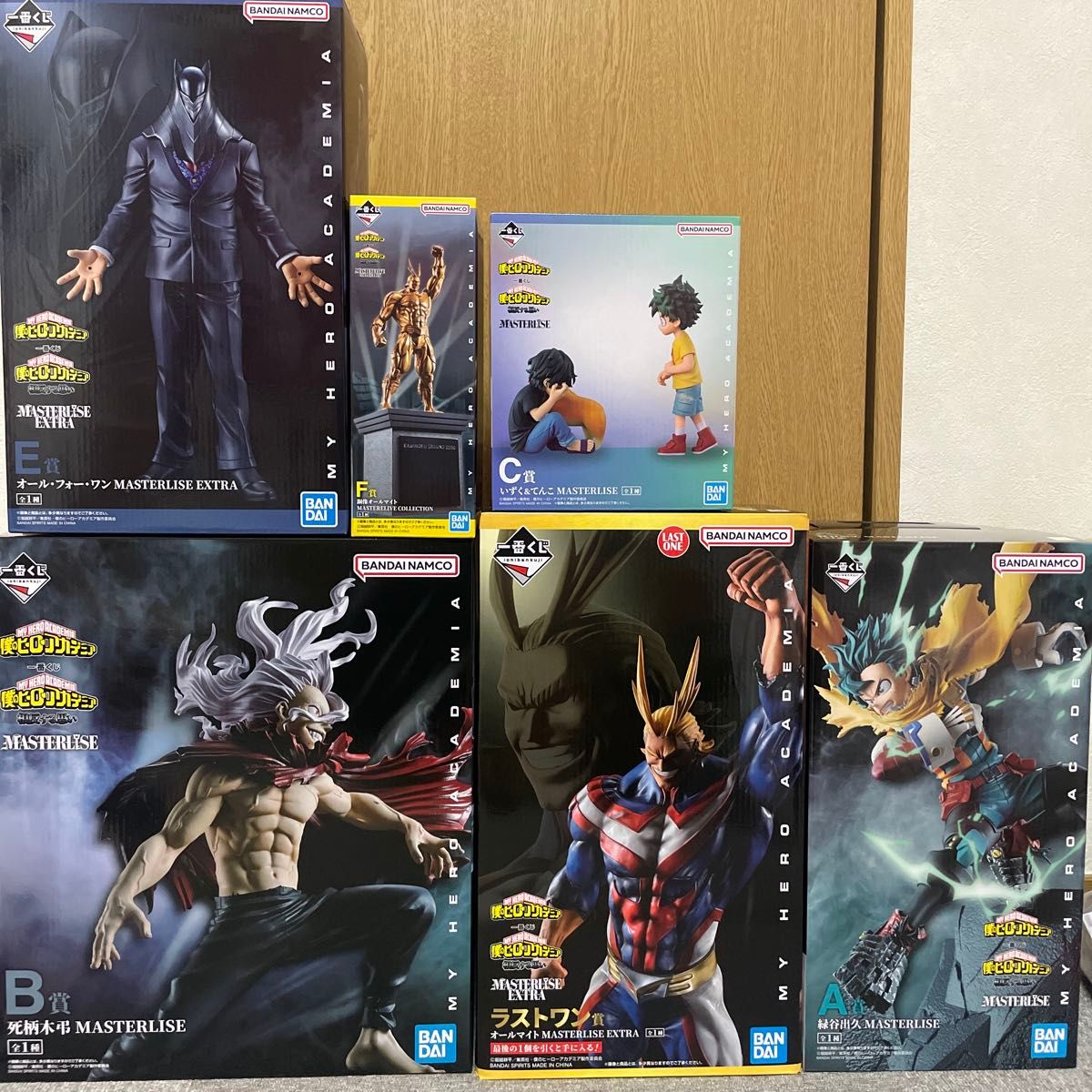 【まとめ割】 ヒロアカ フィギュア8体セット デク オールマイト トガヒミコ 僕のヒーローアカデミア 一番くじ ヒロアカ フィギュア セット