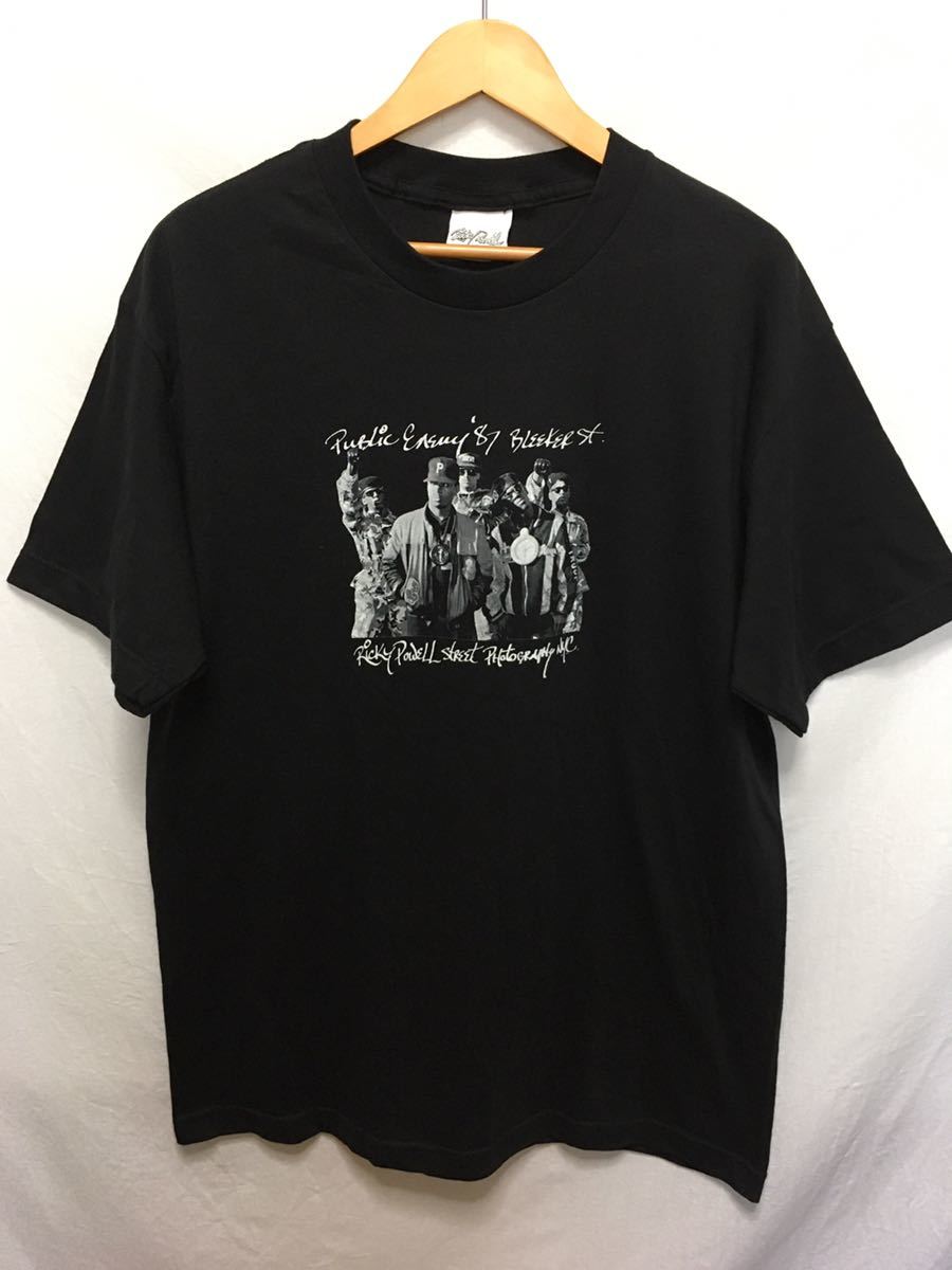 Ricky Powell Public Enemy Tシャツ ラップT 90s Upper Playground リッキーパウエル パブリックエナミー USA製_画像2