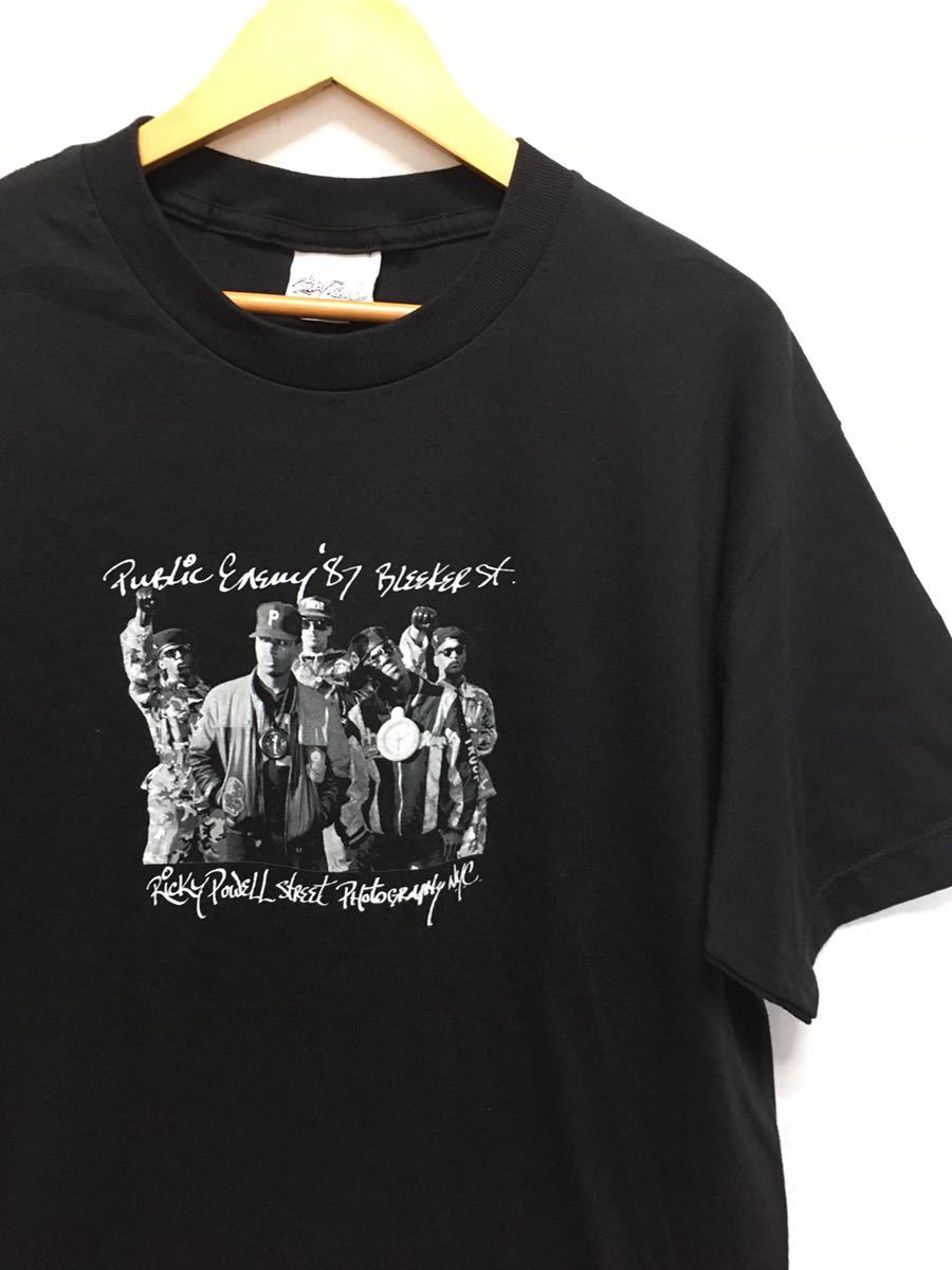 Ricky Powell Public Enemy Tシャツ ラップT 90s Upper Playground リッキーパウエル パブリックエナミー USA製_画像1