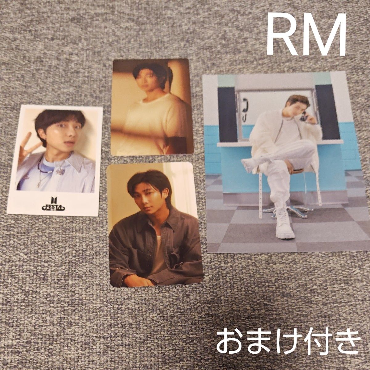 防弾少年団 トレカ BTS 2025 FESTA トレカ PTD CD付属品 ポストカード RM