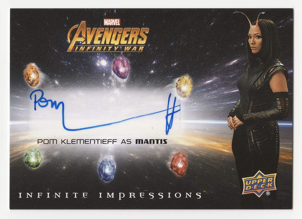 ヤフオク Upper Deck Marvel Avengers Infinity War マン ヤフオク Upper Deck Marvel Avengers Infinity War マン