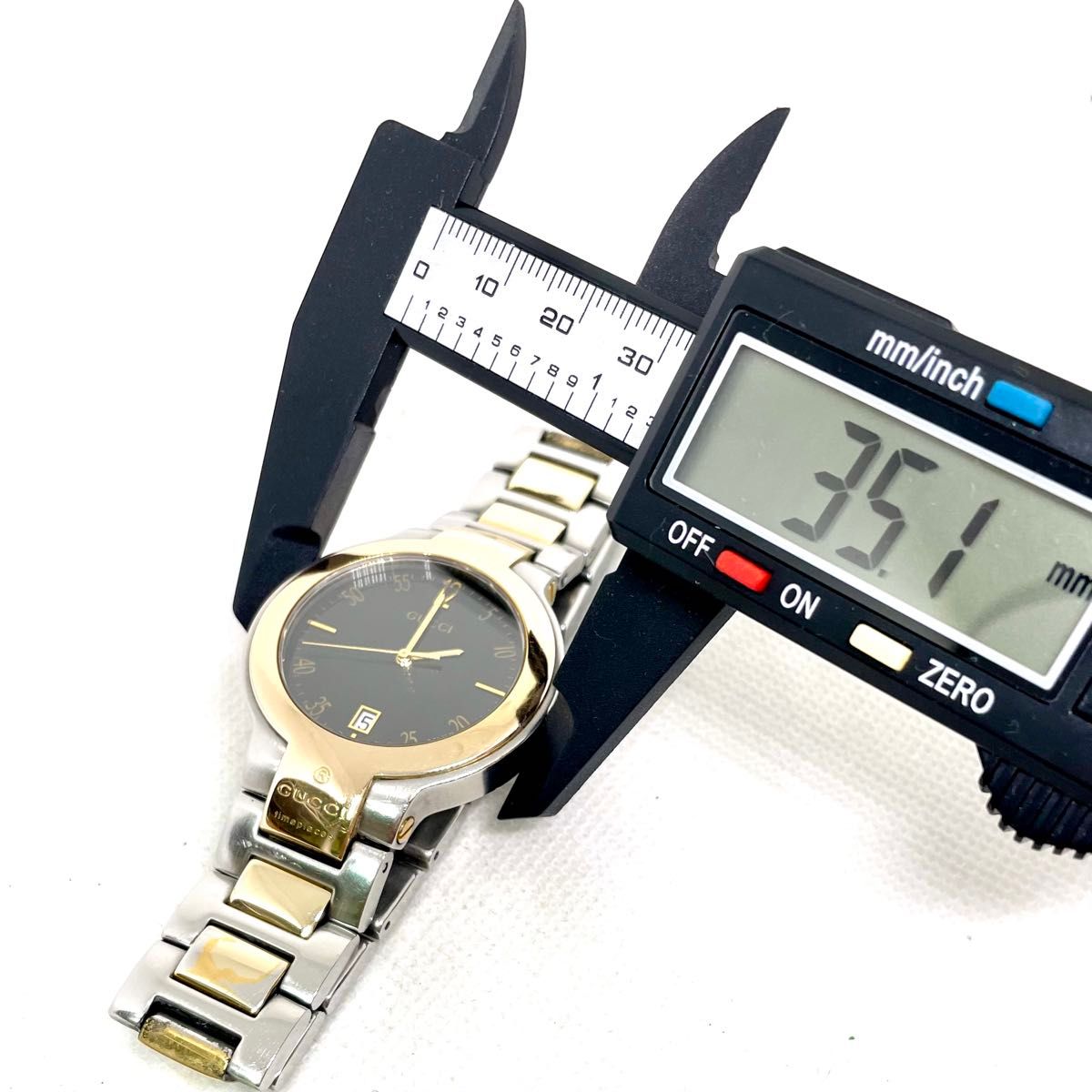 GUCCI時計 8900M 新品電池 稼働品 シルバー 稼働 GUCCI 8900M メンズ時計 外装超音波洗浄済 新品電池交換済