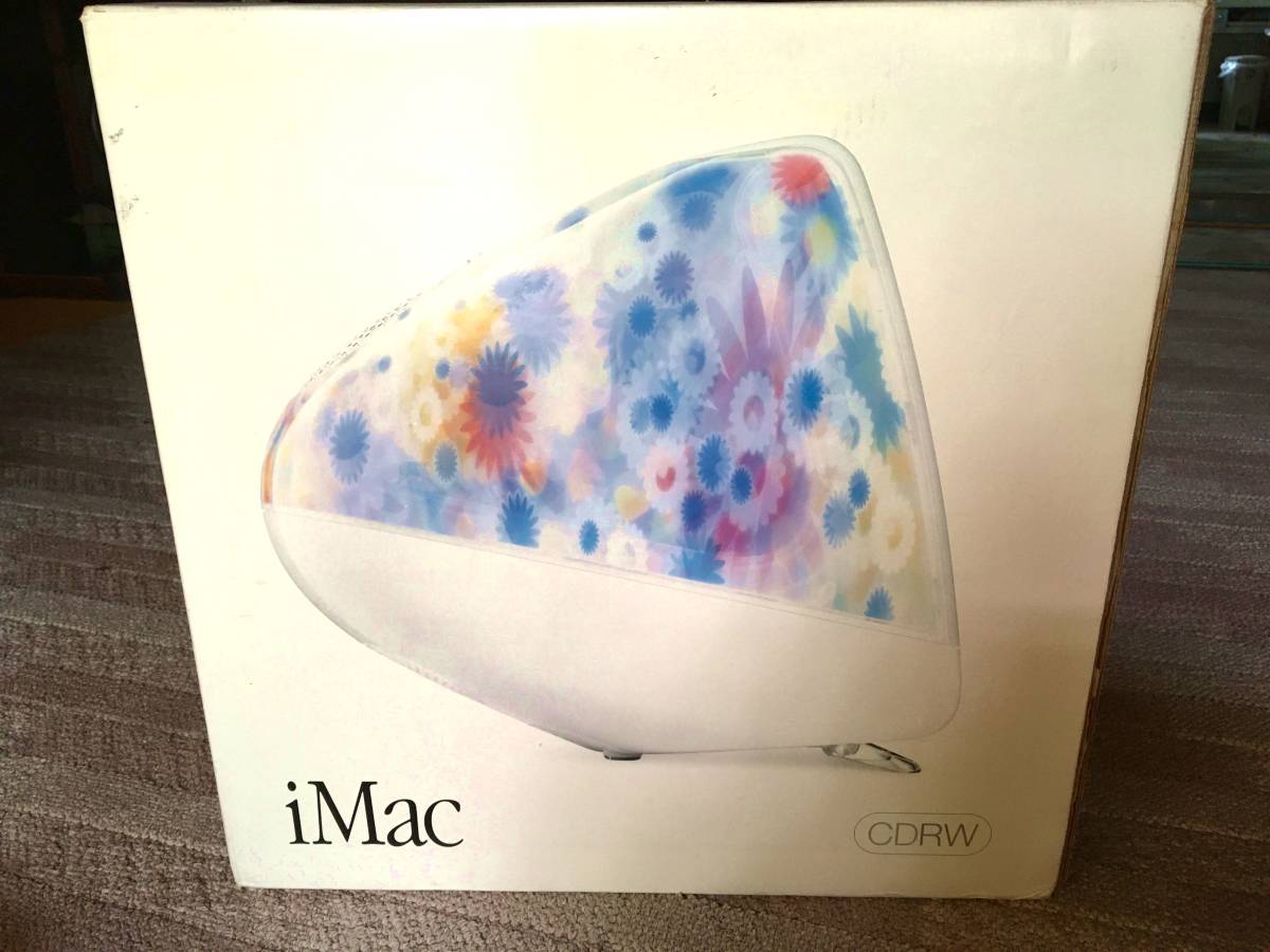 超レア 未使用品 Apple iMac Special Edition G3 iMac Flower Power フラワーパワー M7679J/A  最上位仕様 600MHz HDD 40GB SDRAM 128MB