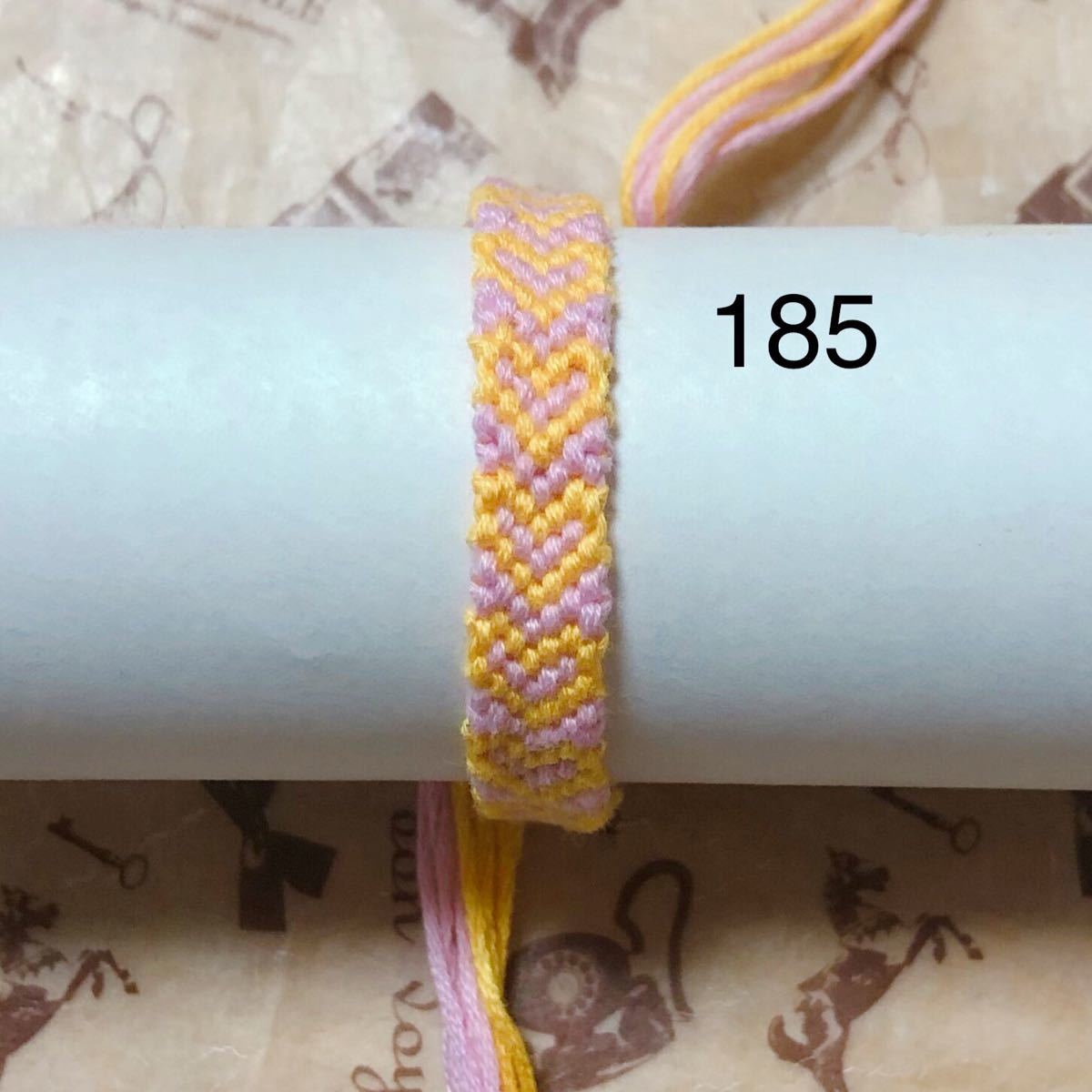 Paypayフリマ ミサンガ ハンドメイド ハート 薄ピンク 薄オレンジ 管理no 185 Paypayフリマ ミサンガ ハンドメイド ハート 薄ピンク 薄オレンジ 管理no 185