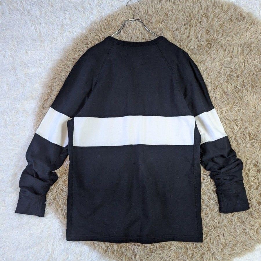 レイニングチャンプ トレーナー ブラック S 美品 美品 REIGNING CHAMP レイニングチャンプ トレーナー スウェット