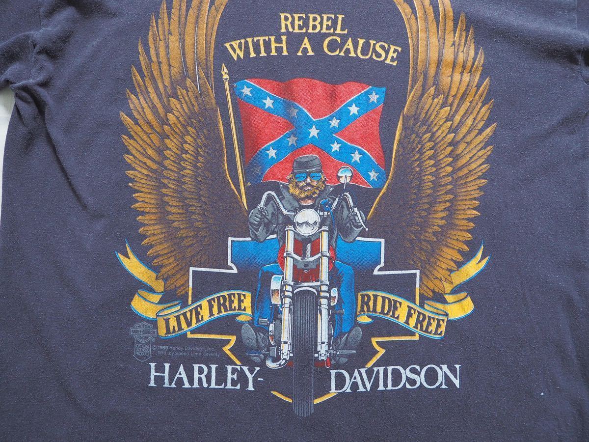 80s Harley Davidson Xl レベルフラッグ Tシャツ ブラック コットン ビンテージ アメリカ製 バンダナ スカル Ss Usa 90s Buyee Buyee Jasa Perwakilan Pembelian Barang Online Di Jepang