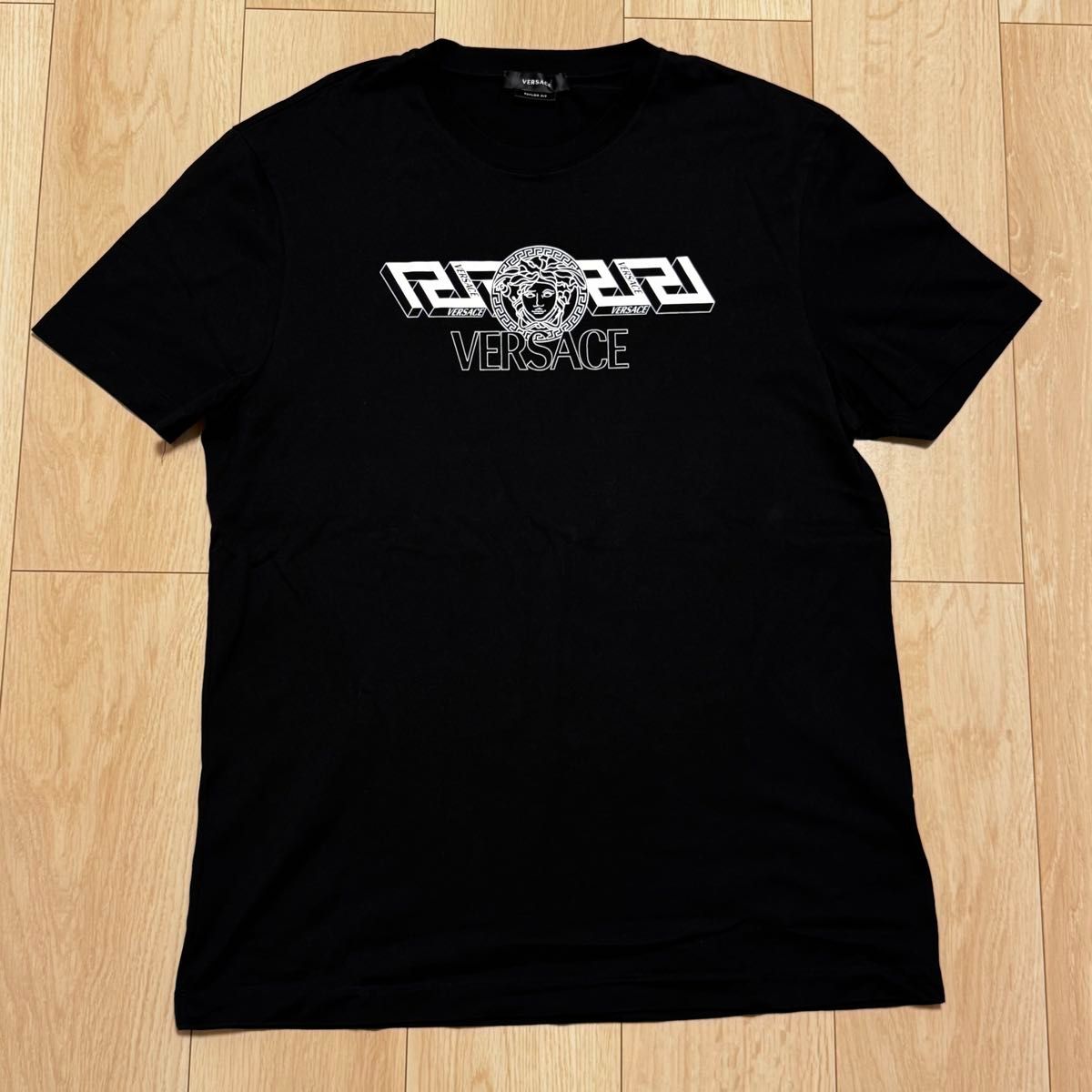 VERSACE - メドューサ ロゴ T シャツ VERSACE ヴェルサーチ ロゴ メデューサ 半袖 Tシャツ XL|Yahoo