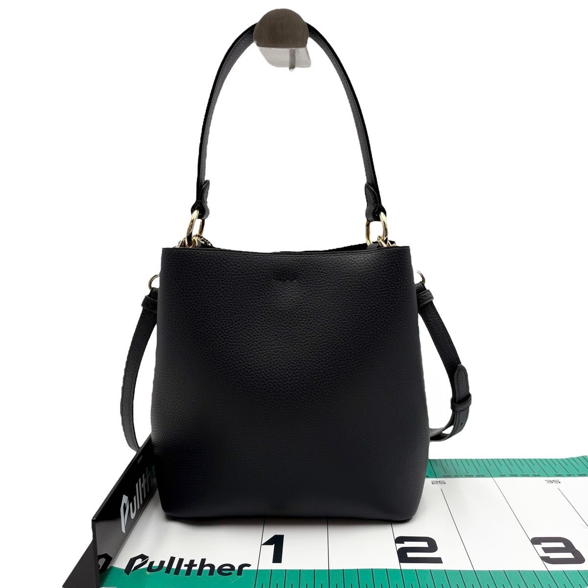 極美品 未使用級 コーチ 2way ショルダーバッグ ハンドバッグ ネイビー 極美品】 COACH コーチ モリー スモールタウン バケット