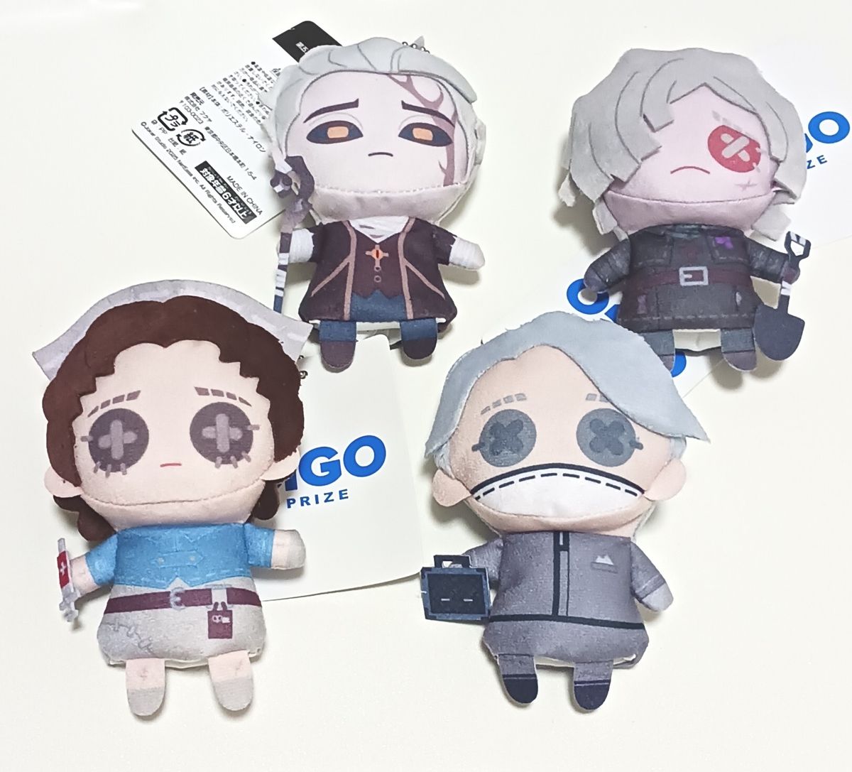 第五人格 GiGO ぬいぐるみパペット 納棺師 医師 隠者 セット GIGO限定 第五人格 ぬいぐるみパペット 医師 納棺師 墓守 隠者