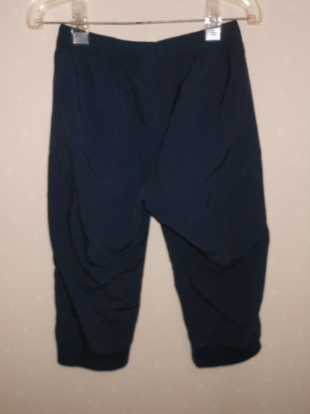 ●　adidas　アディダス　 ●　7分丈ナイロンパンツ　■　レディス　S　紺?。?818）