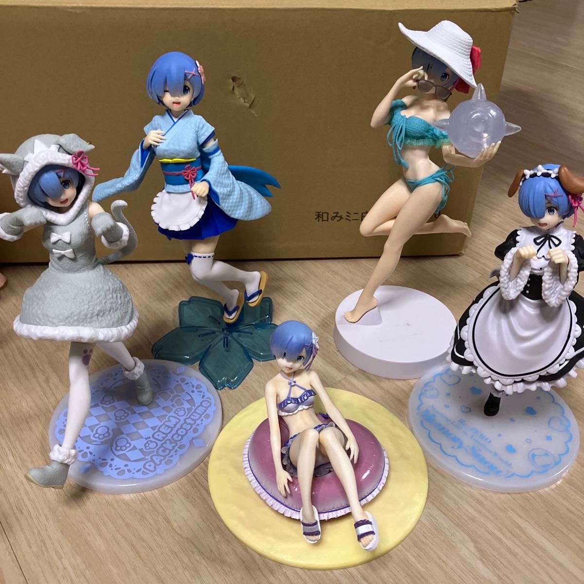 リゼロフィギュアまとめ売り Re ゼロから始める異世界生活 レム フィギュア まとめ売り