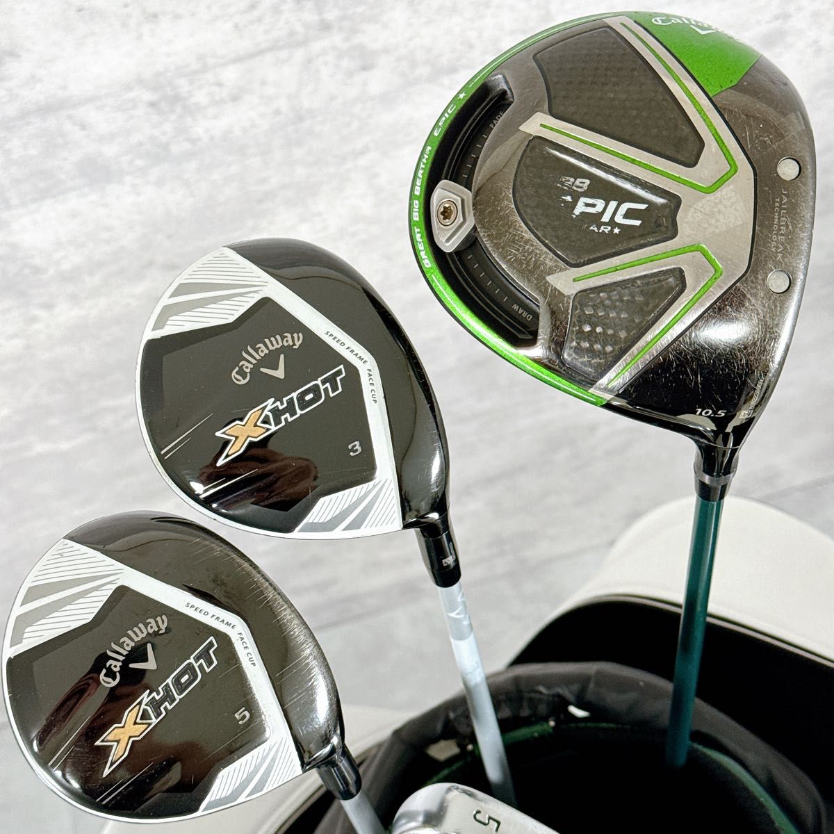 Callaway EPICシリーズ入り!メンズゴルフクラブフルセット! キャロウェイ エピック メンズ ゴルフ クラブセット 初心者