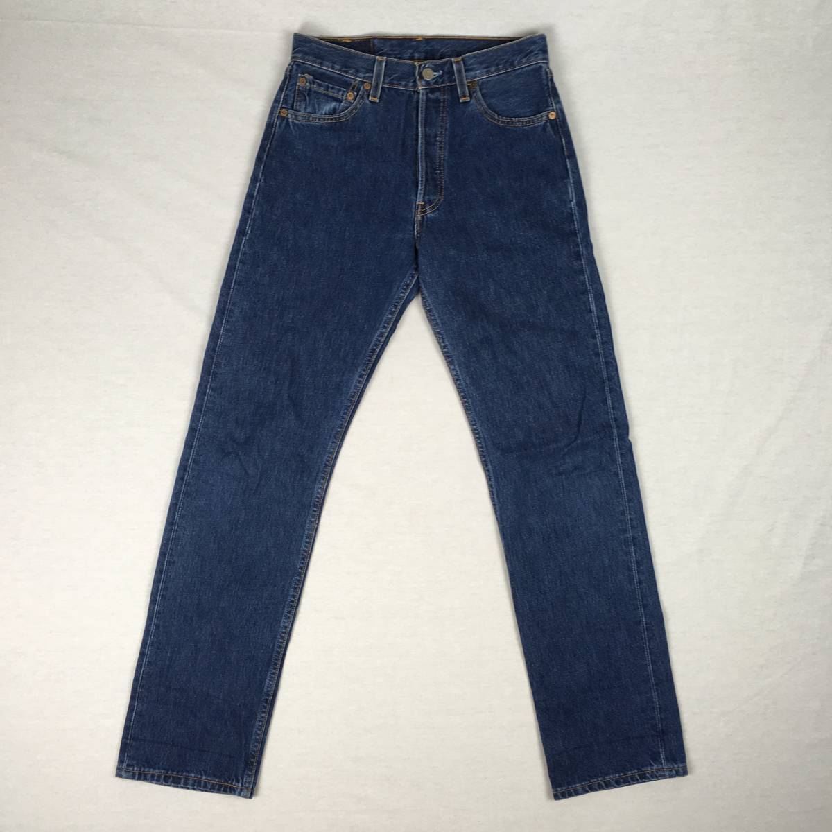 Levi's リーバイス 501 レギュラー 米国製 01年 デニム ジーンズ W29 L32 刻印553 ボタンフライ_画像3