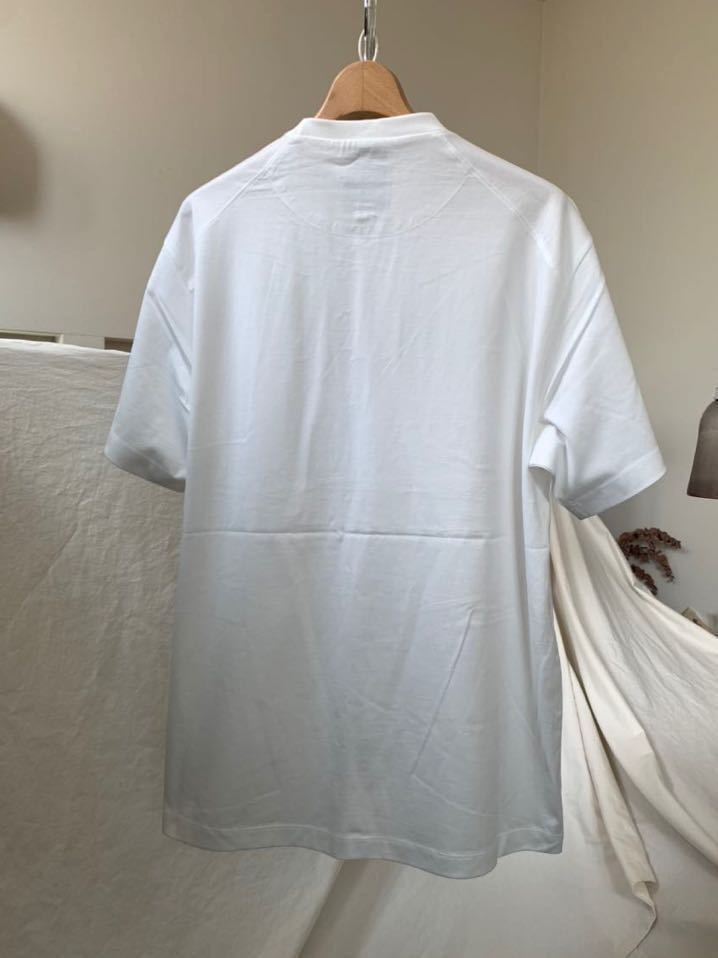 M 新品 2020SS Y-3 ワイスリー クラシック 胸 ロゴ 半袖 Tシャツ 定1.21万 白 ホワイト ヨウジヤマモト メンズ FN3359_画像3