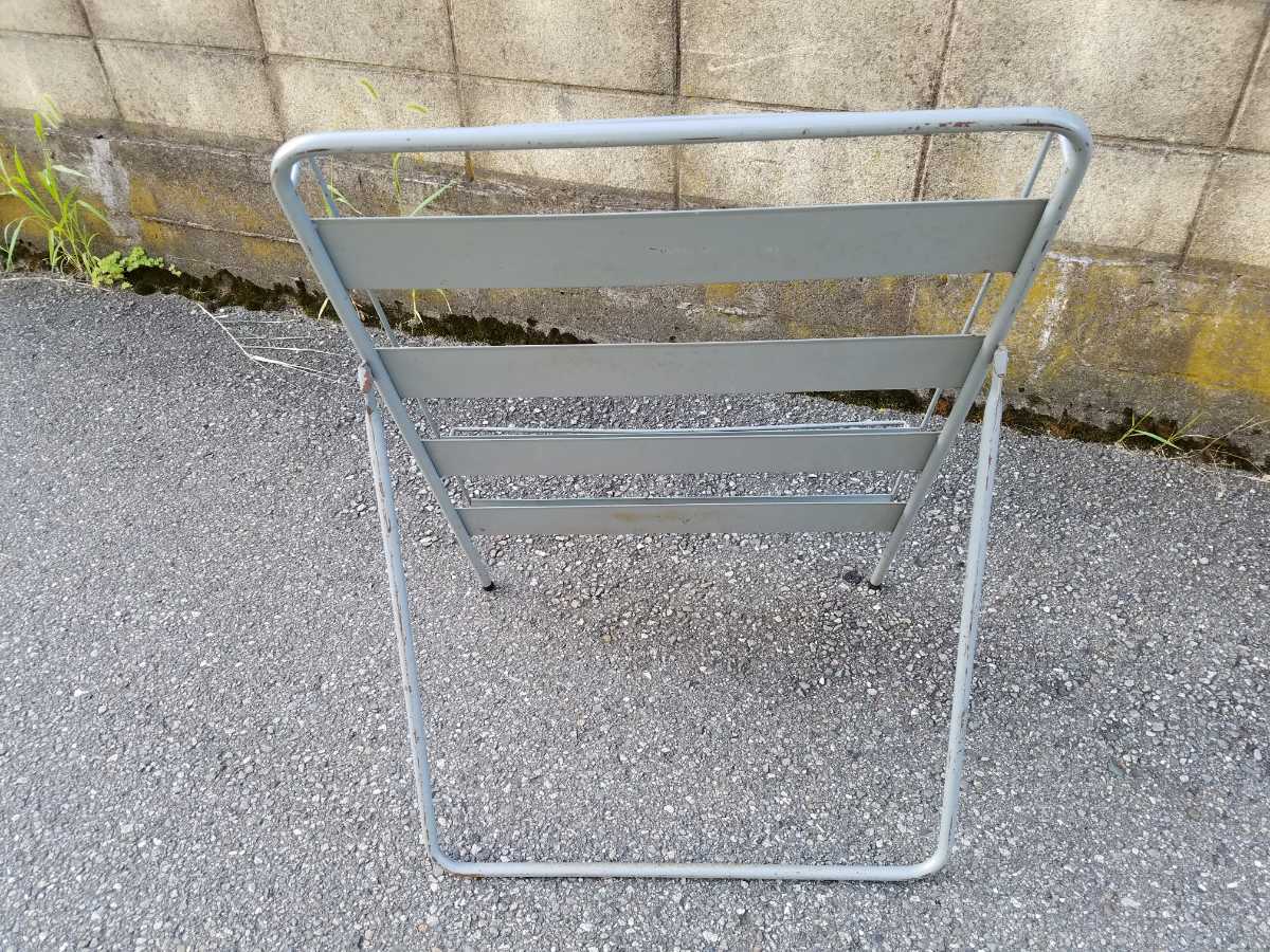  Vintage Showa era old steel rack magazine rack display bookcase book@ establish store furniture 