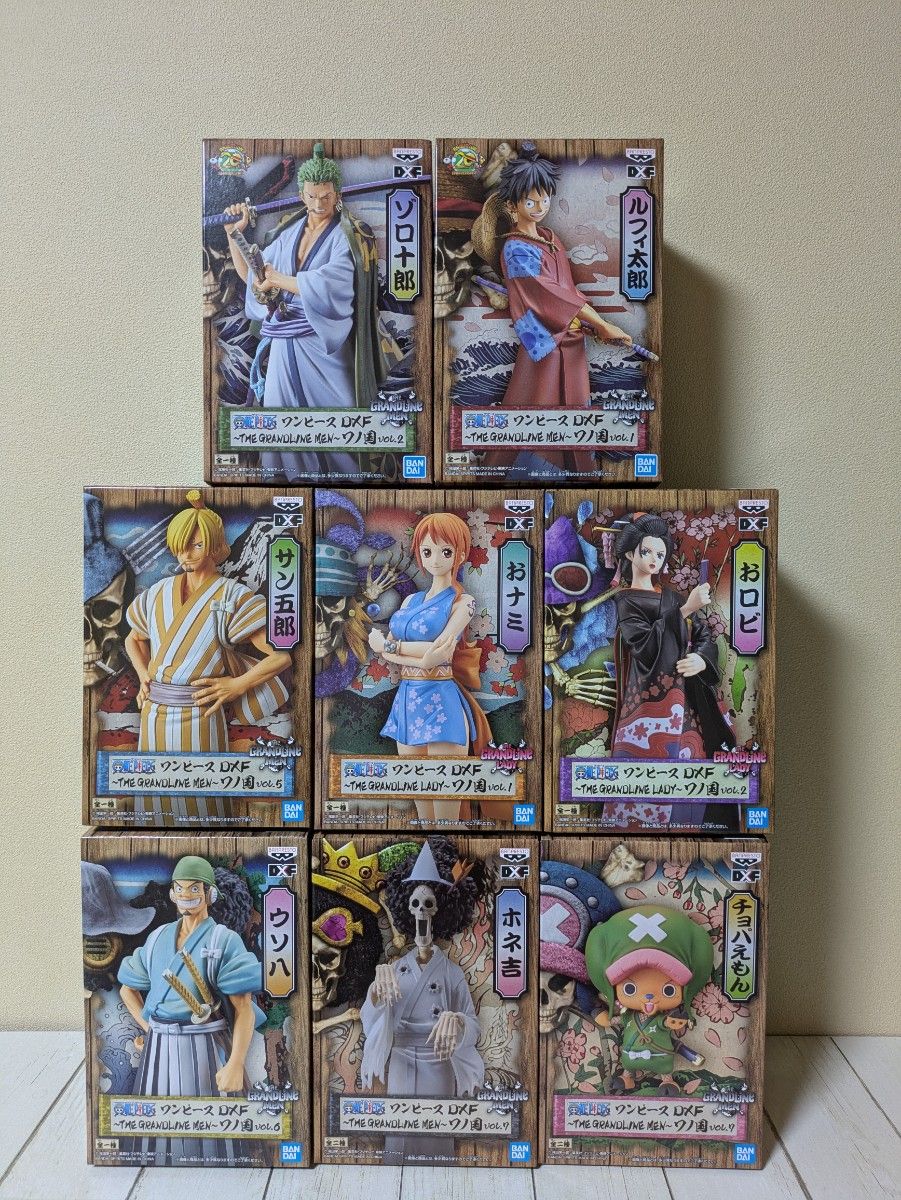 ワンピース フィギュア グラメン ワノ国 まとめ売り ワンピース DXF GRANDLINE MEN LADY ワノ国 まとめ売り|Yahoo