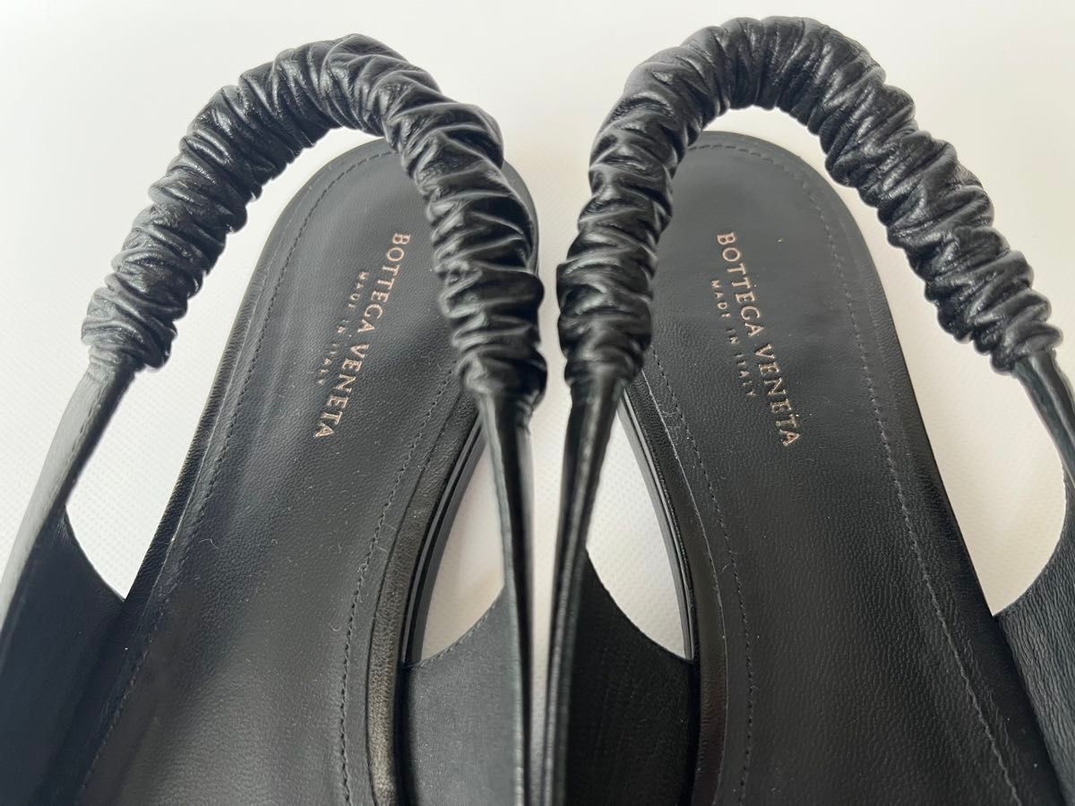 BOTTEGAVENETAボッテガヴェネタフラットシューズポインテッドスリング BOTTEGA VENETA ボッテガべネタ ポインテッドトゥ フラット