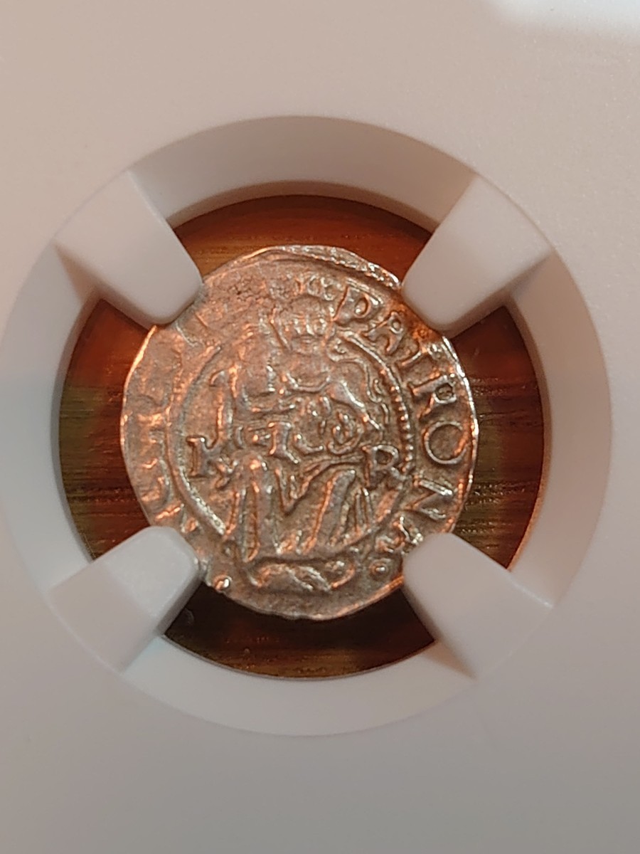 高価値】 ハンガリー MS62 NGC ディナール銀貨 1572年 - 旧貨幣/金貨/銀貨/記念硬貨