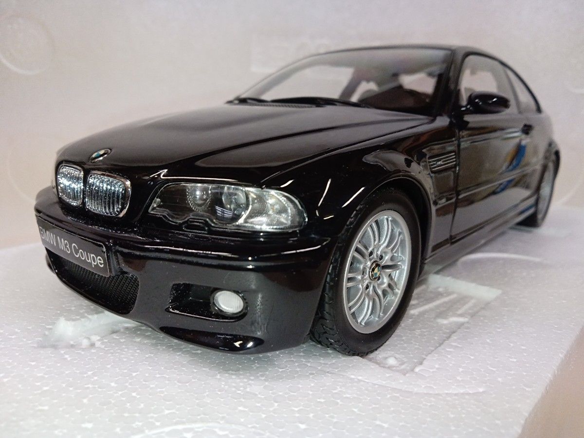 京商 BMW M3 Coupe ブラック 1/18スケール ミニカー Y0955 京商 Kyosho 1/18 BMW M3 Coupe E46 黒 ミニカー|Yahoo!フリマ