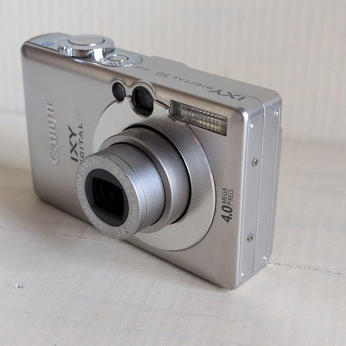 Canon IXY 50 シルバー デジカメ ジャンク品 ジャンク Canon IXY DIGITAL 50 コンパクトデジタルカメラ