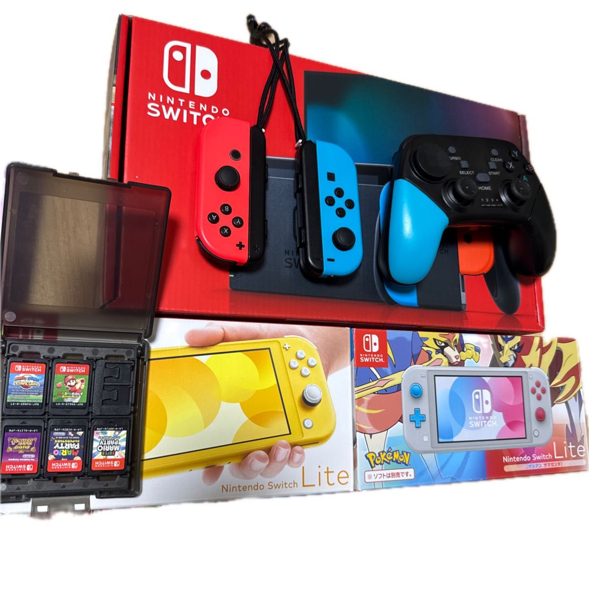 Nintendo Switch Lite 本体 + ジョイコン + ゲームソフト Nintendo Switch/Switch Lite 本体 /ゲームソフト|Yahoo!フリマ