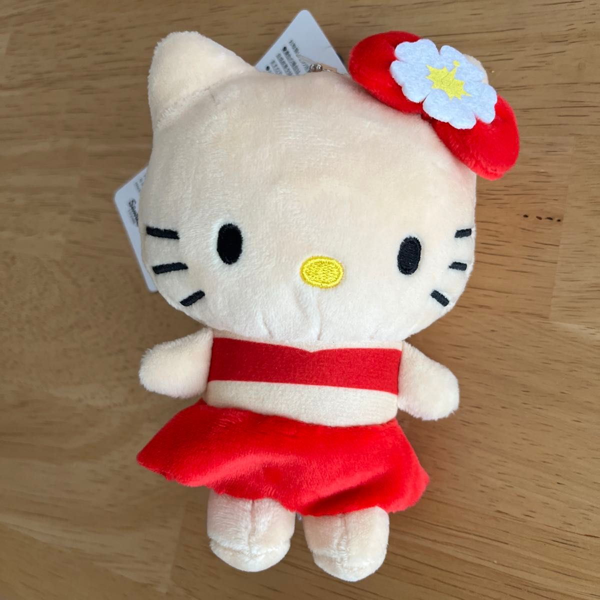 サンリオ ハローキティ キーホルダー マスコット ぬいぐるみ 日焼け コラボ アベイル 日焼けキティ マスコット ぬいぐるみ キーホルダー