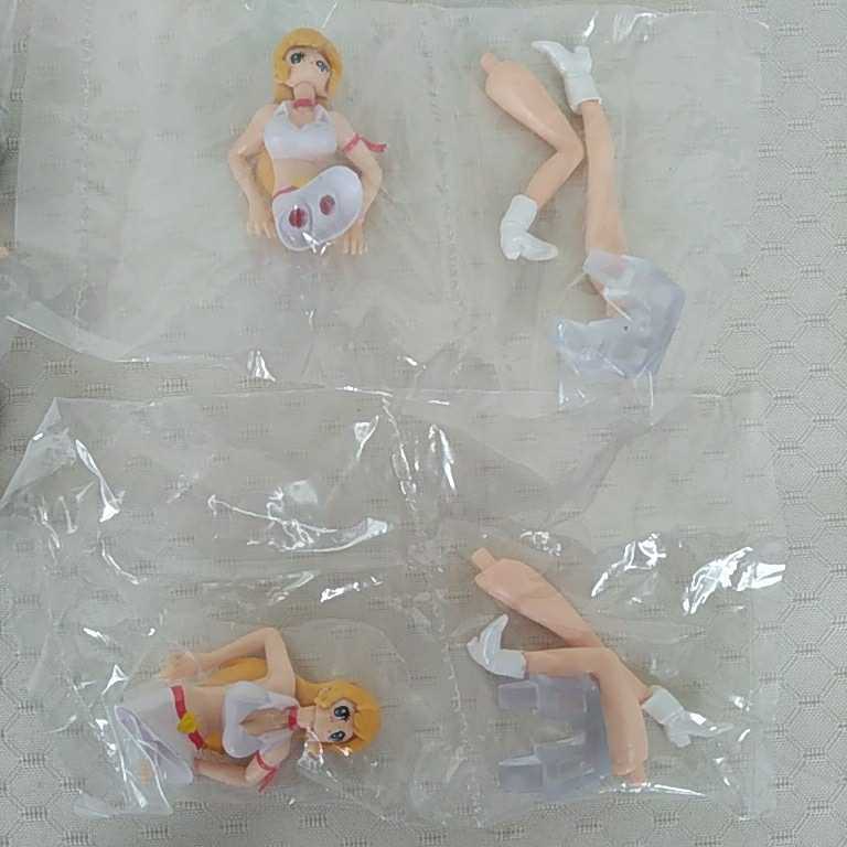  не использовался товар винил пакет нераспечатанный Re Cutie Honey gashapon 2 вид 4 шт. комплект . месяц мед коричневый ina мед мини фигурка BANDAI Bandai 