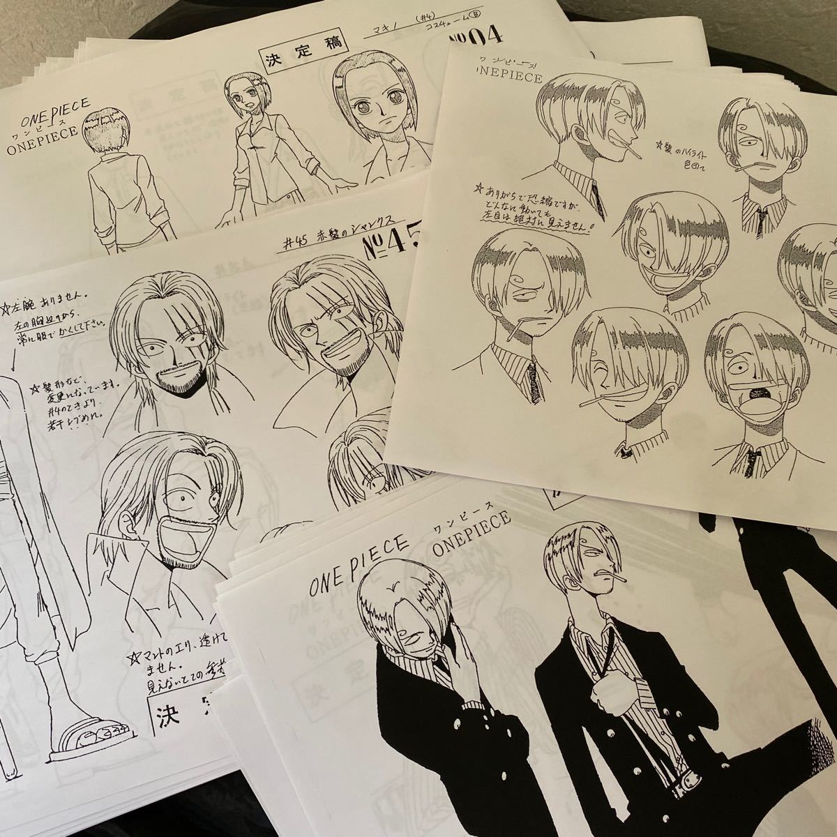 Paypayフリマ One Piece ワンピース シーズン1 アニメ設定資料 Paypayフリマ One Piece ワンピース シーズン1 アニメ設定資料