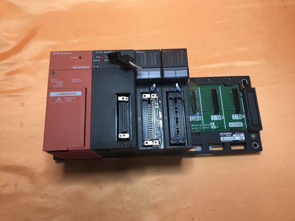 【567】三菱　A2USCPU A1SX42,A1SY42セット　シーケンサー　PLC 　MITSUBISHI_画像2