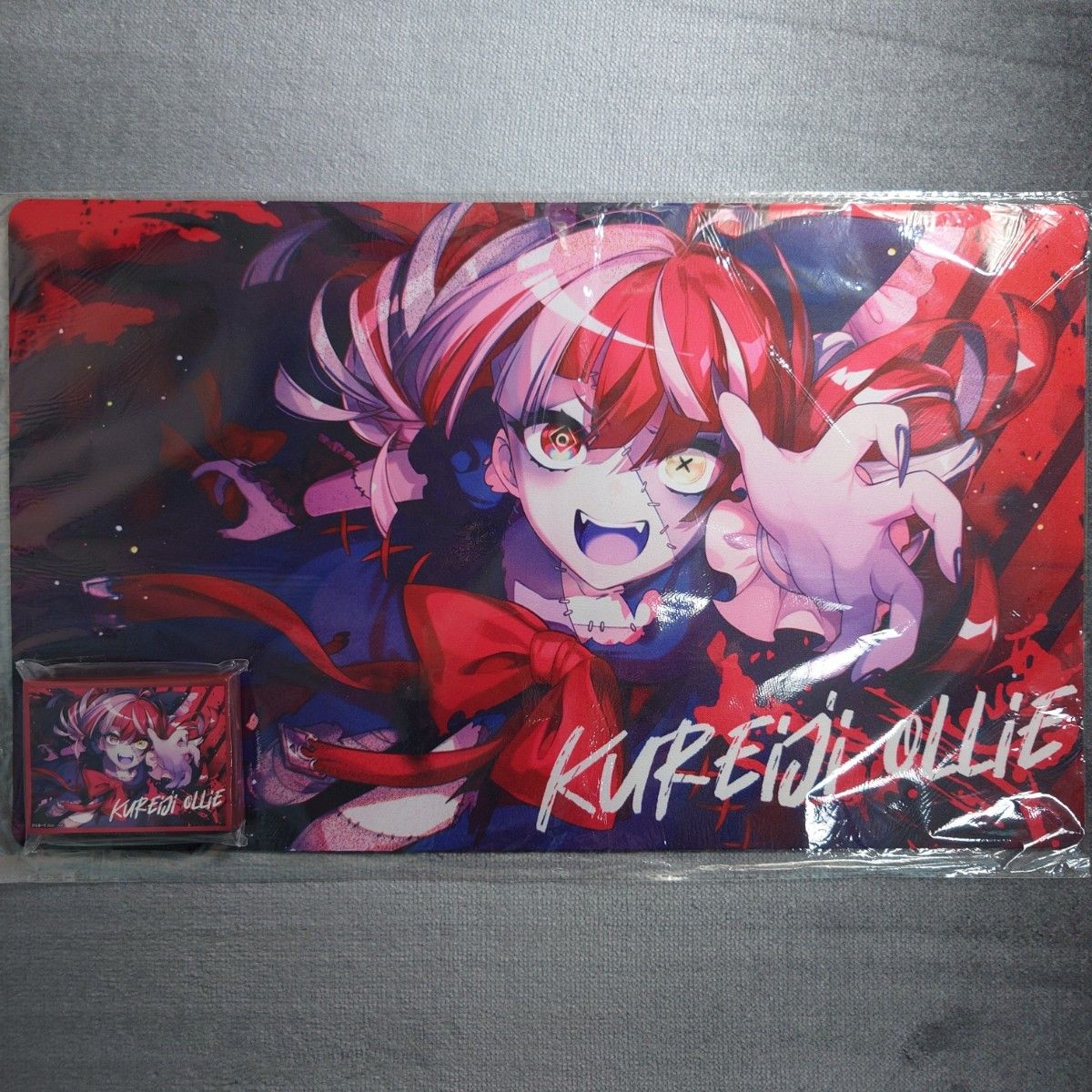 α1 ホロライブ 手を伸ばす クレイジー・オリー スリーブ&プレイマット α3 ホロライブ 手を伸ばす クレイジー・オリー スリーブ&プレイ