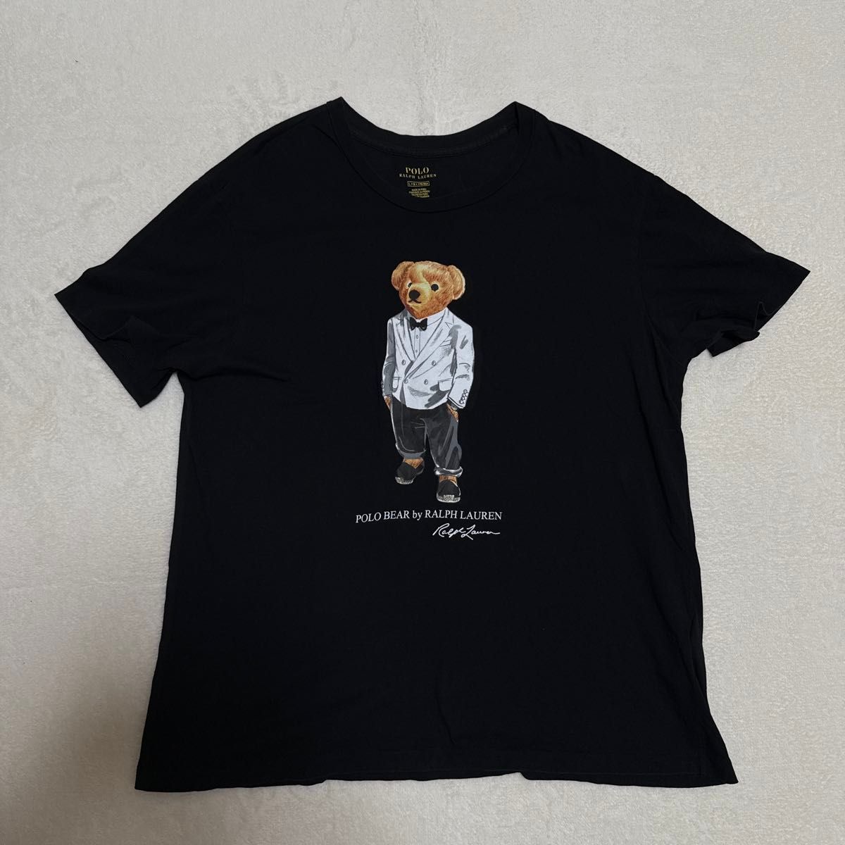 新品L ポロベア ポロ ラルフローレン ブラック 黒 tシャツ ポロラルフローレン 半袖 Tシャツ ポロベアー ブラック