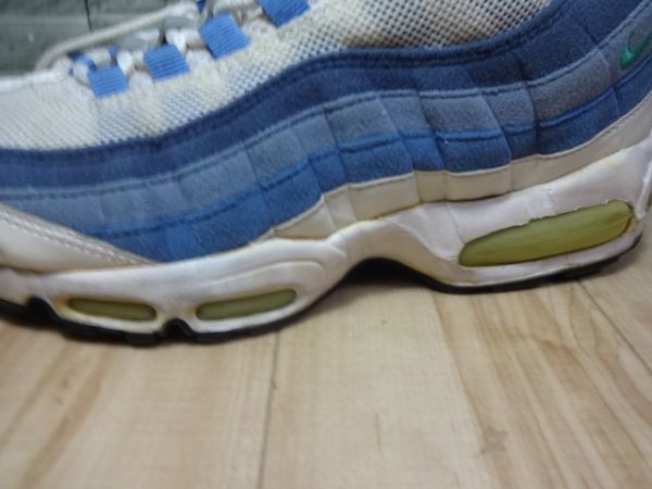 ★NIKE AIR MAX 95 ナイキ エアマックス 95 ブルーグラデ US9 27cm_画像4