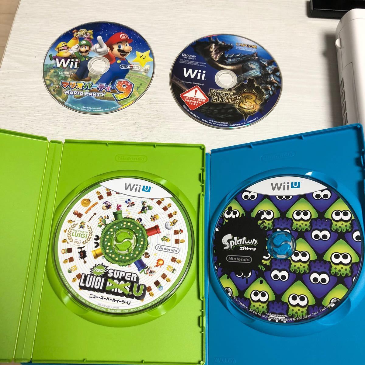 WiiU 本体 付属品 ソフト セット