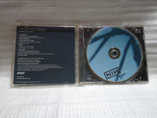 EU запись CD* NINE INCH NAILS* THINGS FALLING APART*na in * дюймовый * ногти z