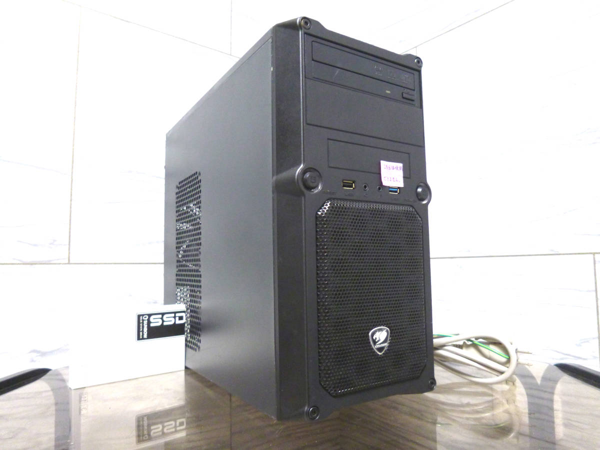 ゲーミングPC ASUS COUGAR Core i5-4590 4コア/4スレッド メモリ:8GB