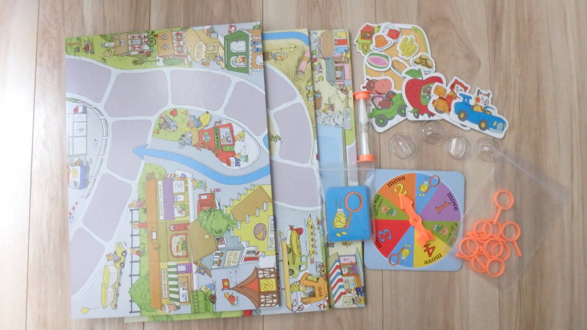 [Richard Scarry\'s Busytown] Richard fish net -bi Gita un board game English intellectual training education . material searching thing game 