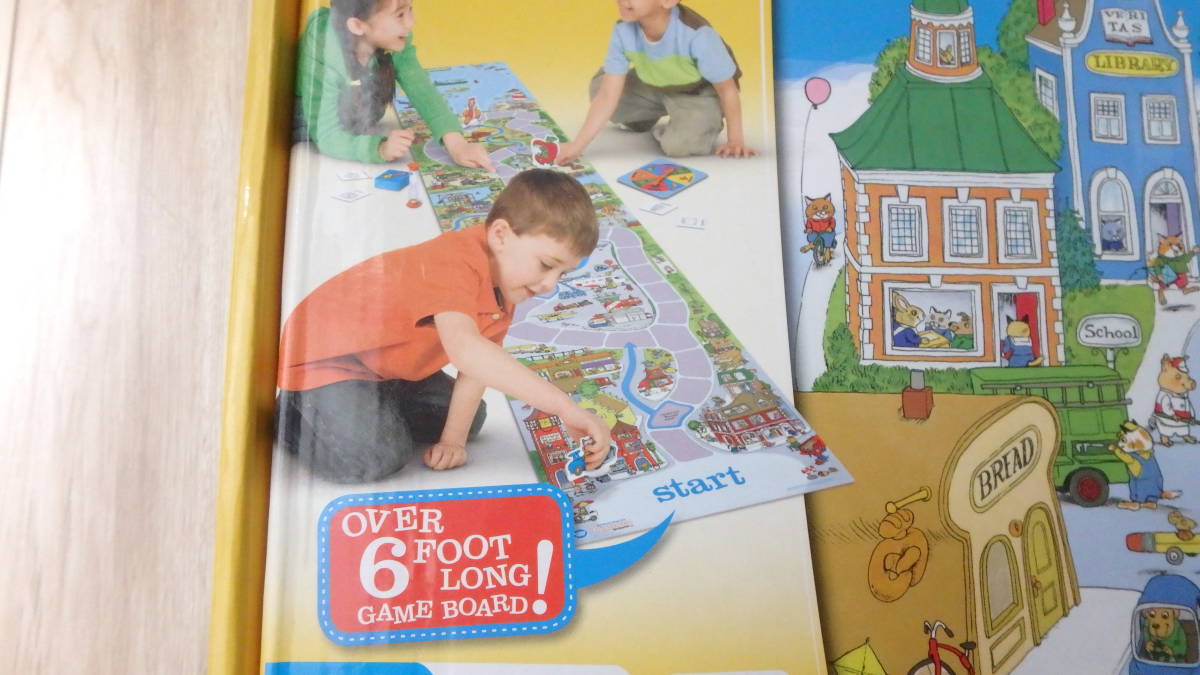 [Richard Scarry\'s Busytown] Richard fish net -bi Gita un board game English intellectual training education . material searching thing game 