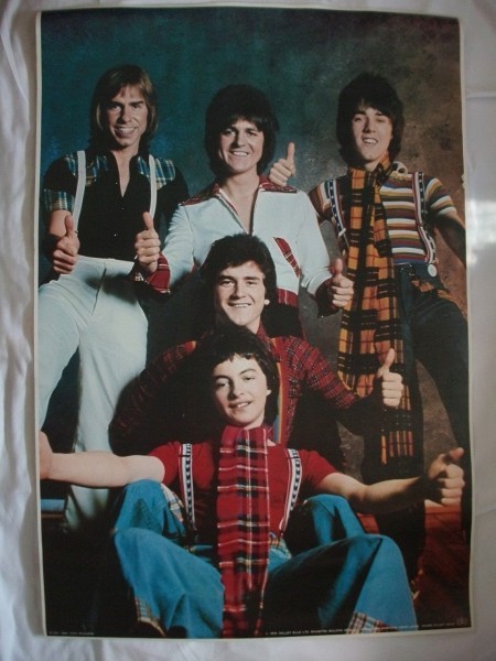 大判ポスター　ベイ・シティ・ローラーズ　BAY CITY ROLLERS　E-291　92*62cm　1976年　GALLEY ELLE LTD._画像1